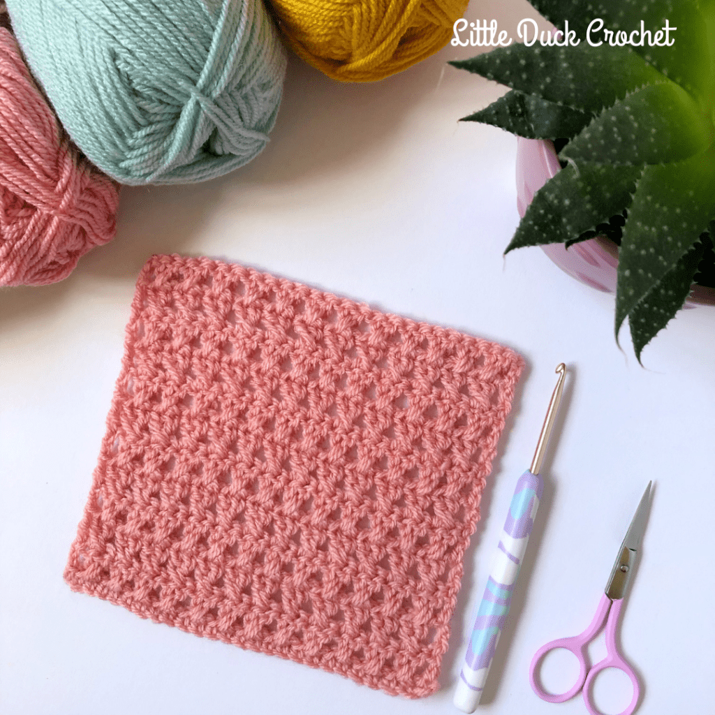 Crossed Double Crochet